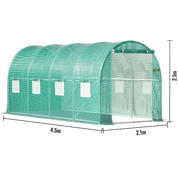 Serre de jardin dimensions