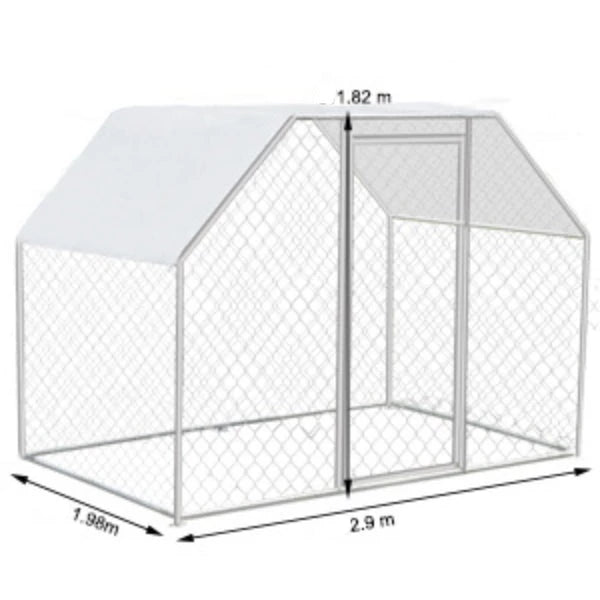 Poulailler métal dimensions